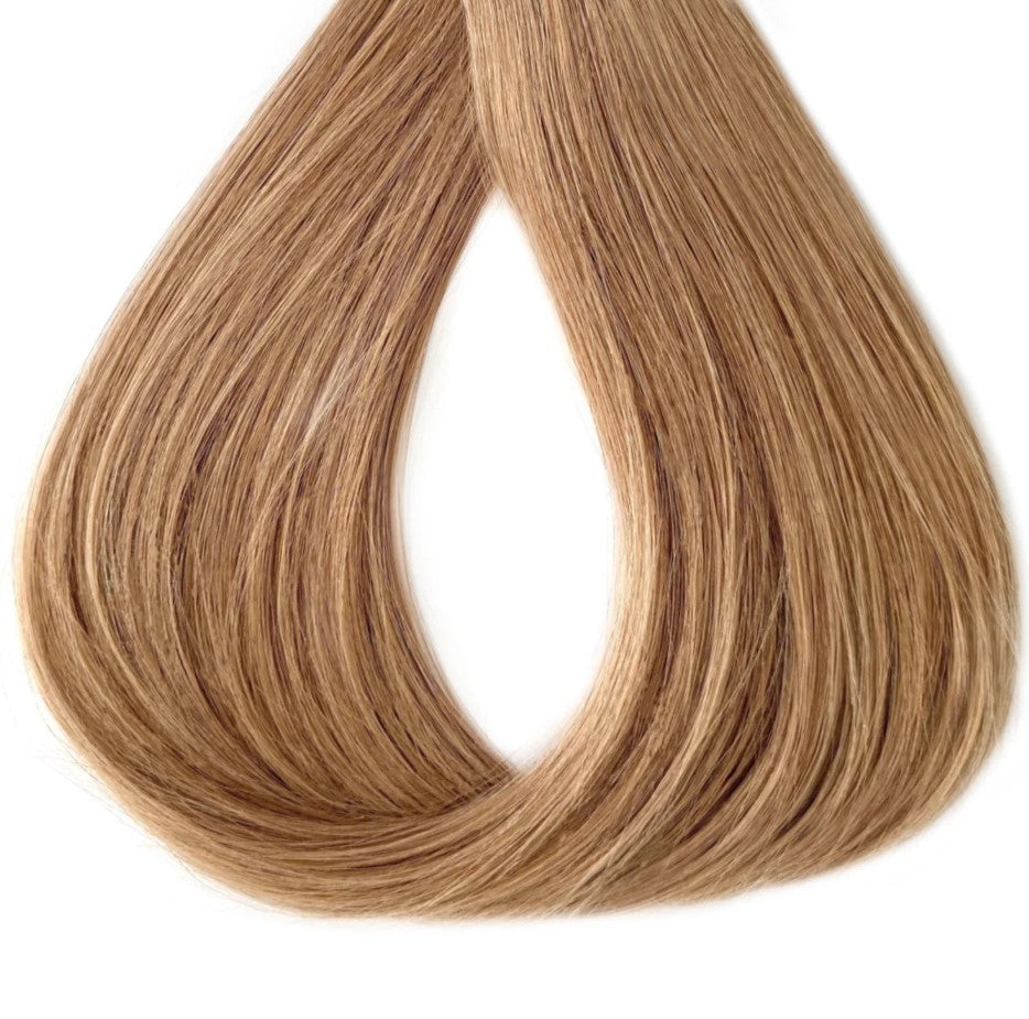 GENIUS WEFT HAIR EXTENSIONS Weft Hair #16 Natural Blonde, SEW IN EXTENSIONS, GENIUS WEFT HAIR, NATURAL HUMAN HAIR