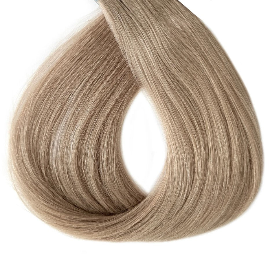 GENIUS WEFT HAIR EXTENSIONS Weft Hair #17 Dark Ash Blonde, SEW IN EXTENSIONS, GENIUS WEFT HAIR, NATURAL HUMAN HAIR