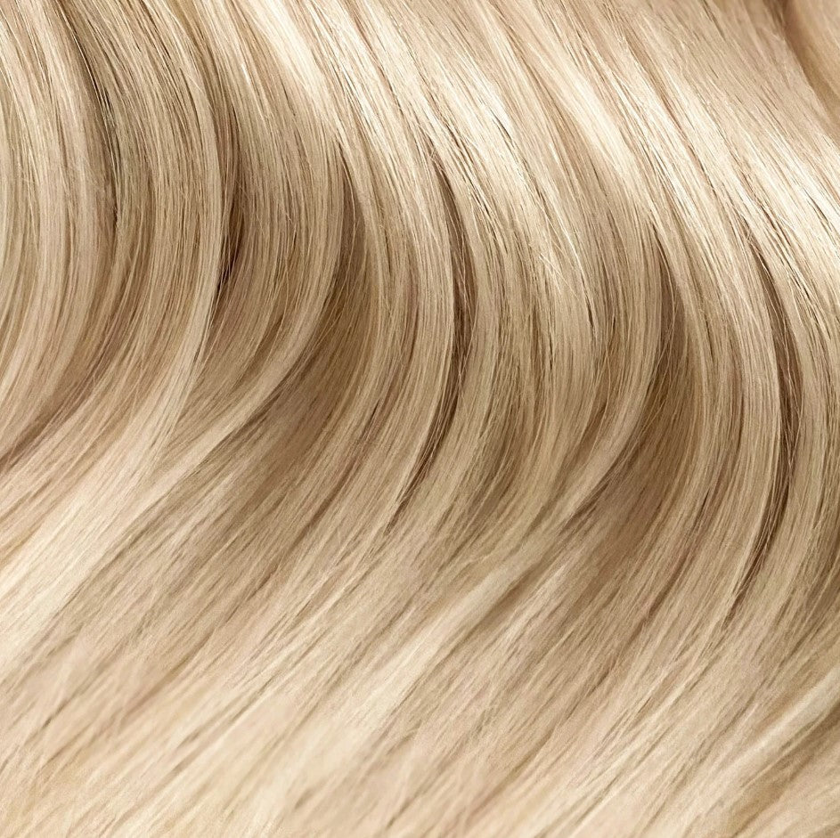 GENIUS WEFT HAIR EXTENSIONS Weft Hair #60b Light Vanilla Blonde, SEW IN EXTENSIONS, GENIUS WEFT HAIR, NATURAL HUMAN HAIR