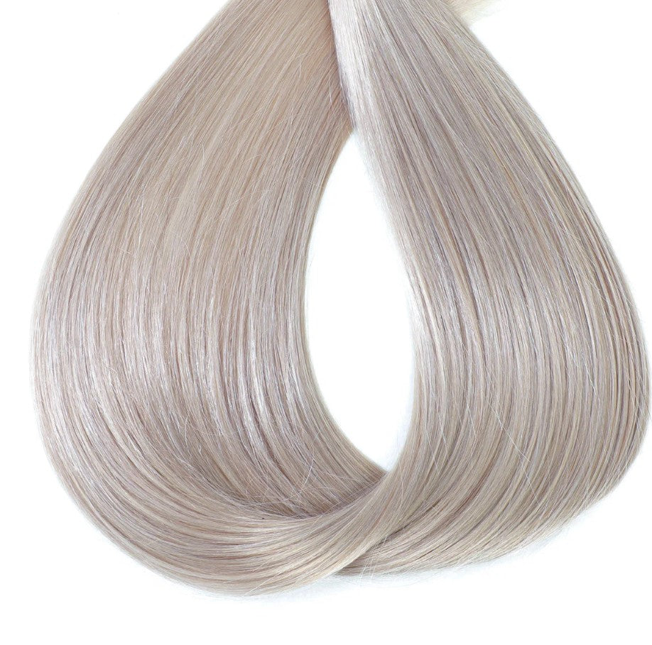 GENIUS WEFT HAIR EXTENSIONS Weft Hair#S1 Grey, SEW IN EXTENSIONS, GENIUS WEFT HAIR, NATURAL HUMAN HAIR