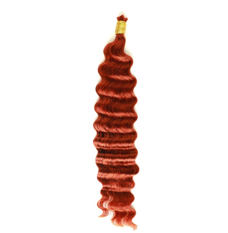 DEEP WAVE BULK 350# Ginge Deep Wave, BULK HAIR EXTENSIONS, REAL HUMAN HAIR