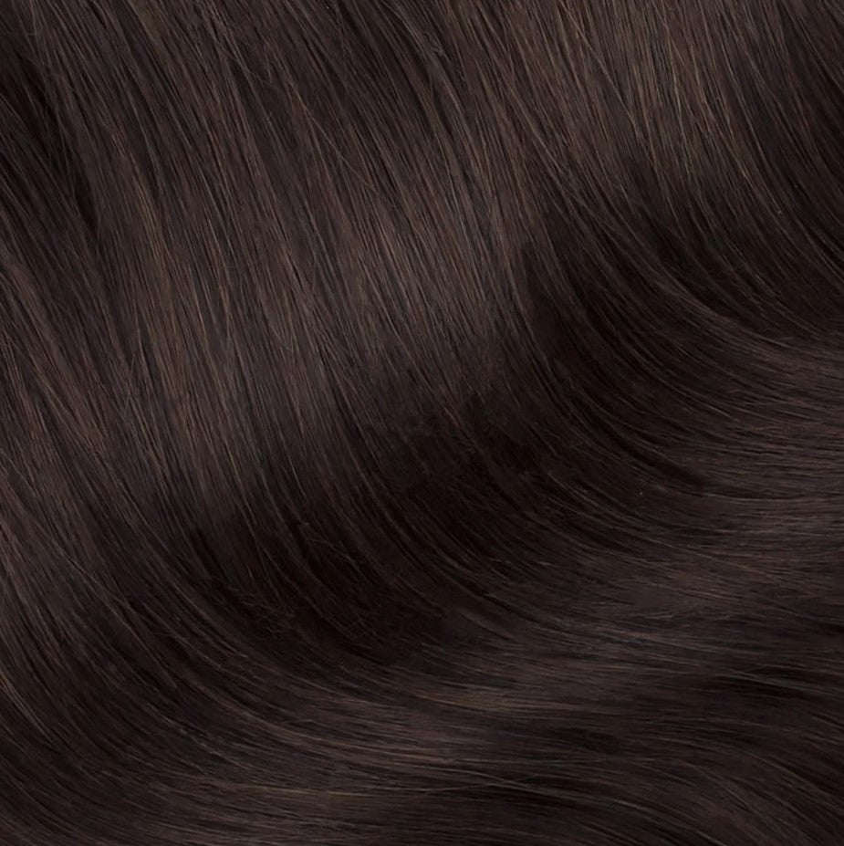 BODY WAVE PONYTAIL WIG 100% REAL HAIR #2c Dark Chocolate Brown, NATURAL COLOR PONYTAIL, PNHAIR04