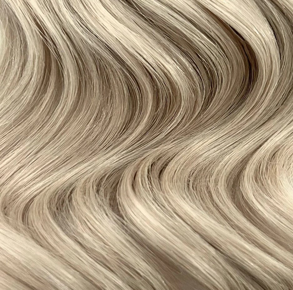 BODY WAVE PONYTAIL WIG 100% REAL HAIR #18a Ash Blonde, NATURAL COLOR PONYTAIL, PNHAIR12