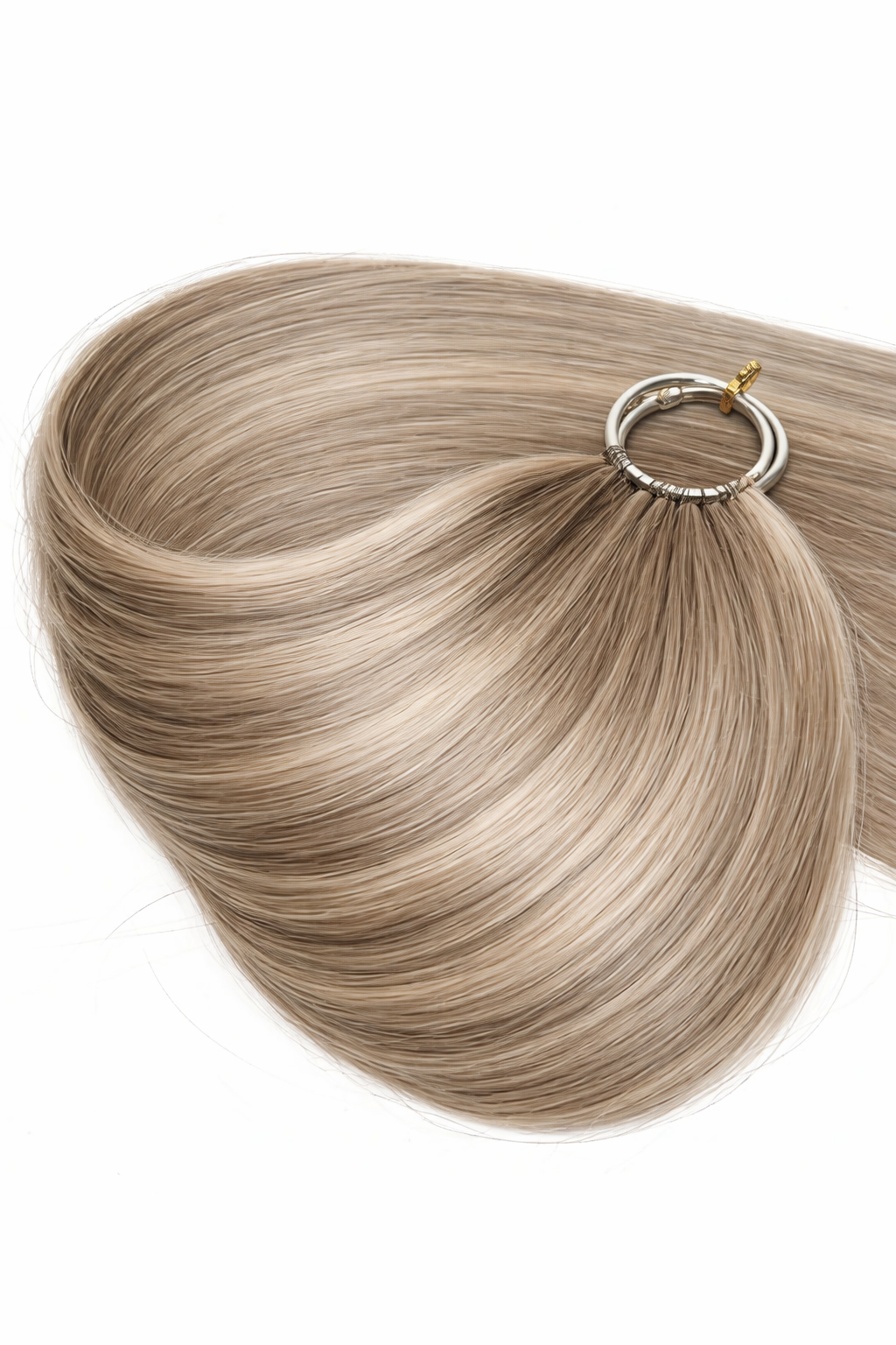 FEATHER CROCHET HAIR SMOKY BLONDE, HAIR EXTENSIONS, FEATHER CROCHET, REAL HUMAN HAIR