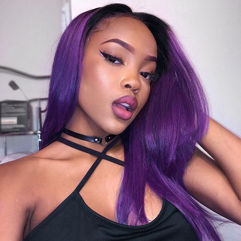 GENIUS WEFT HAIR EXTENSIONS Weft Hair Extensions #Purple, SEW IN EXTENSIONS, GENIUS WEFT HAIR, NATURAL HUMAN HAIR