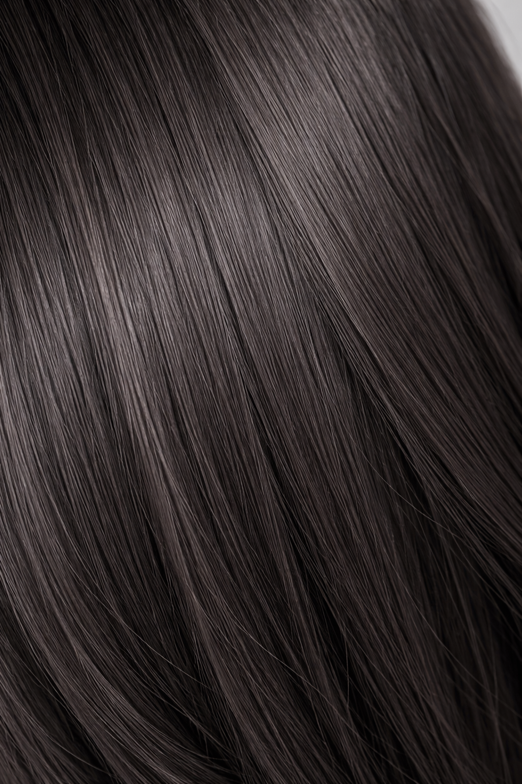 CLIP IN HAIR EXTENSIONS Dark Ash Brown, Straight, Natural Look, 100% Human Hair, Easy Clip In, Comfortable Fit, Versatile Styling, Long Lasting Quality. CLIHAIR23