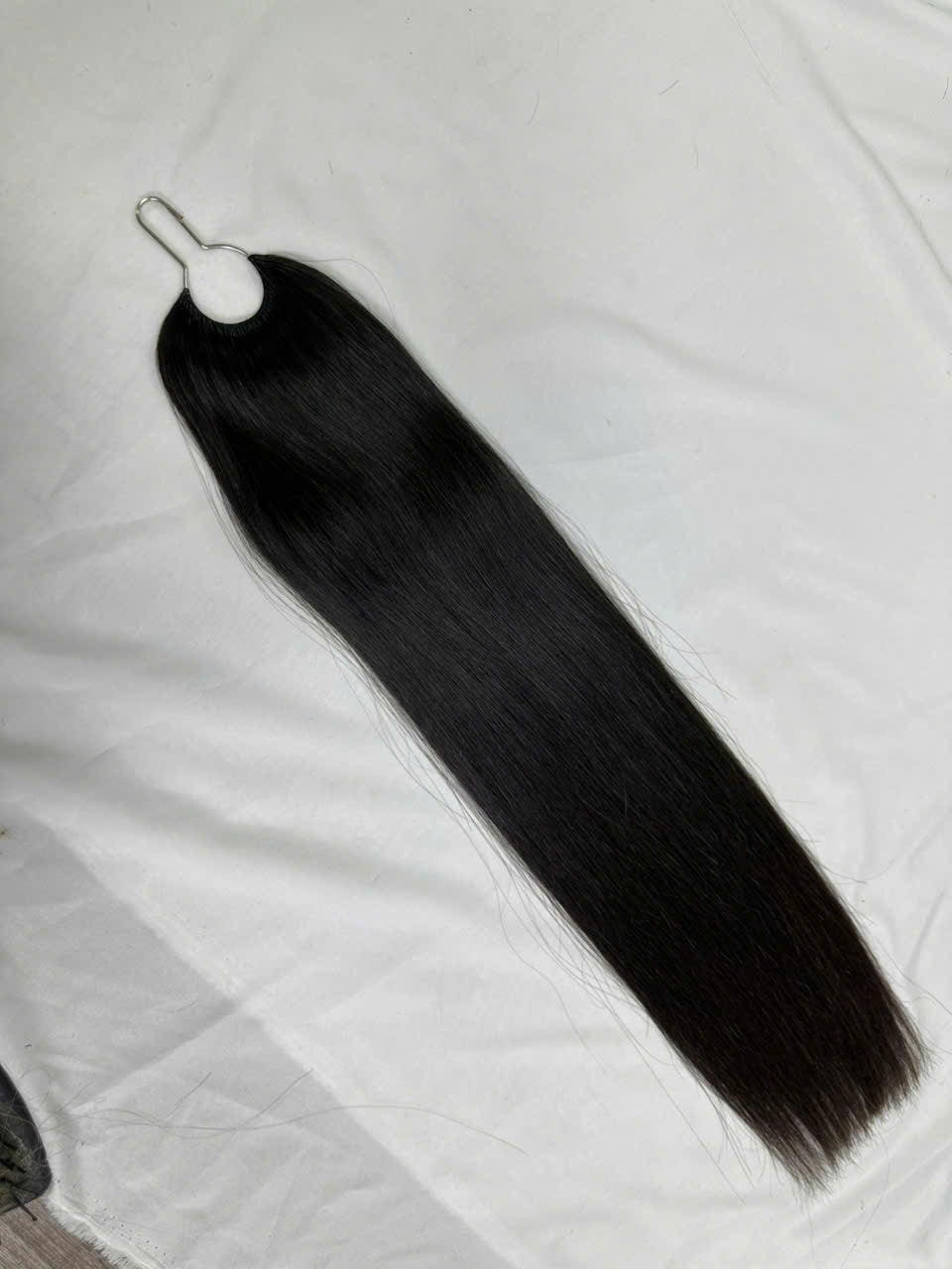 FEATHER CROCHET HAIR NATURAL BLACK #1B, HAIR EXTENSIONS, FEATHER CROCHET, REAL HUMAN HAIR